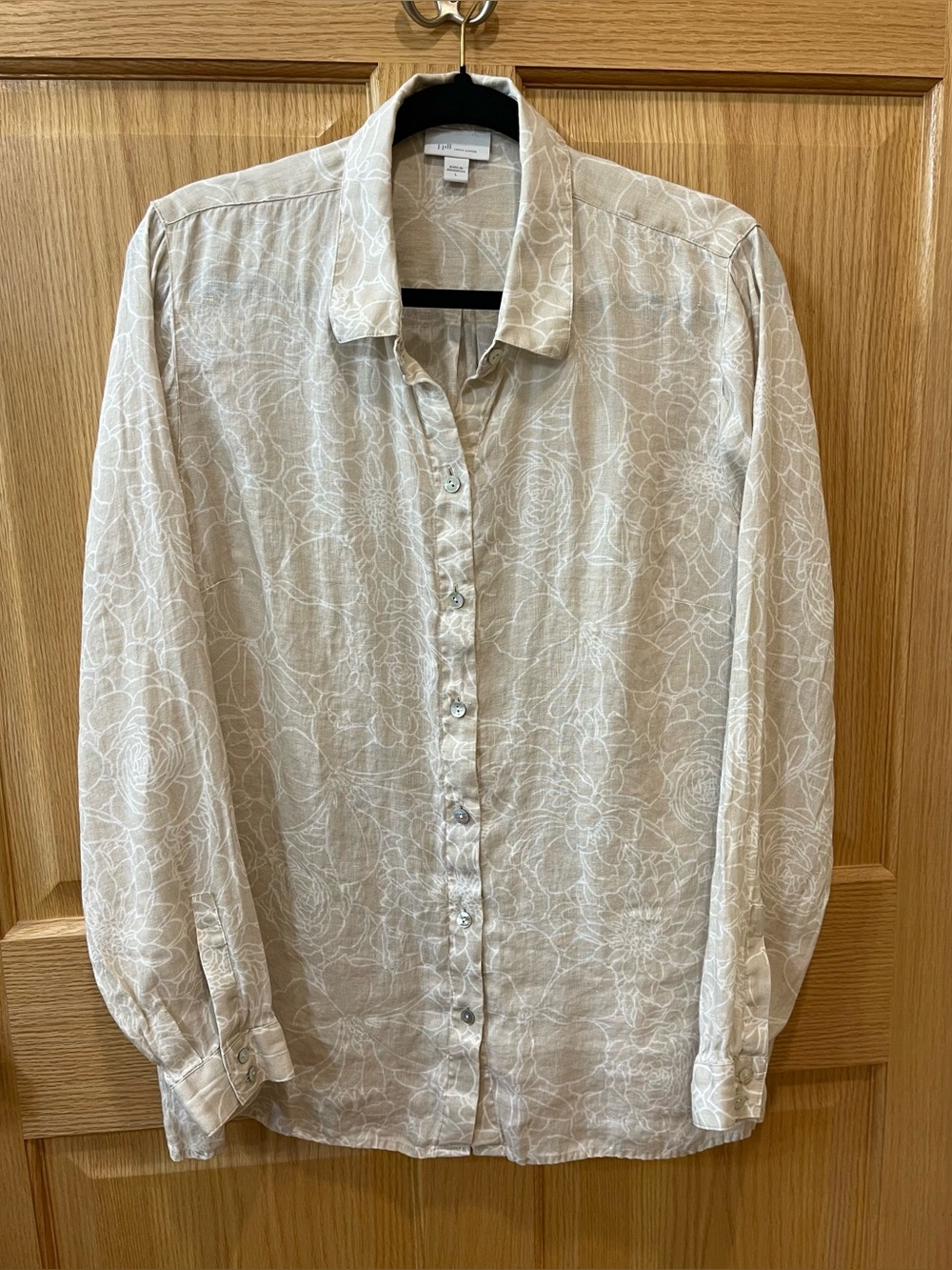 J Jill 100% Linen Shirt